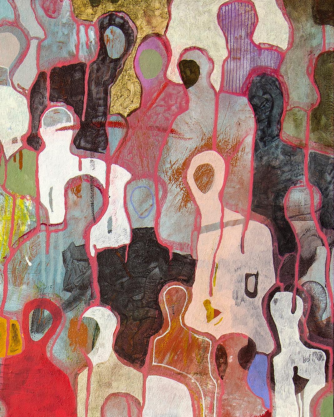 
Pittura figurativa contemporanea con molti dettagli e movimento. Un bellissimo pezzo da esposizione per qualsiasi collezione d'arte. Combina molti colori diversi in qualsiasi interno e crea una scena con dettagli figurativi della vita.

Gaëtan de