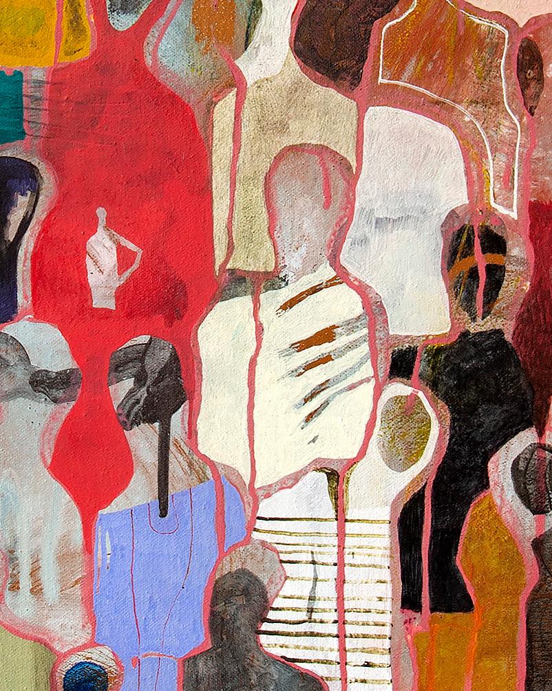 Un momento insieme di Gaetan de Seguin Pittura figurativa contemporanea in vendita 3