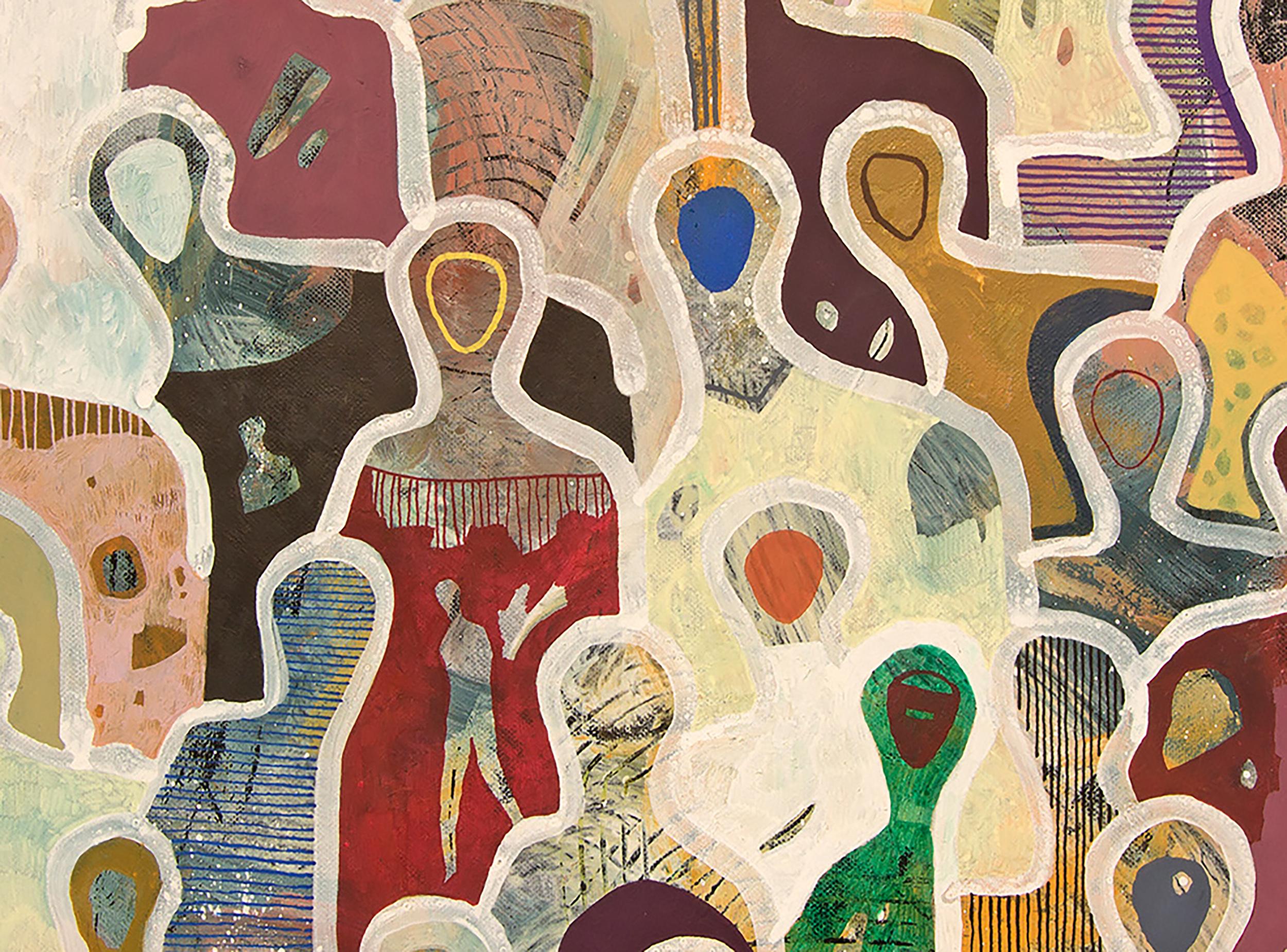 A Song we Share par Gaetan de Seguin Peinture contemporaine figurative en vente 2