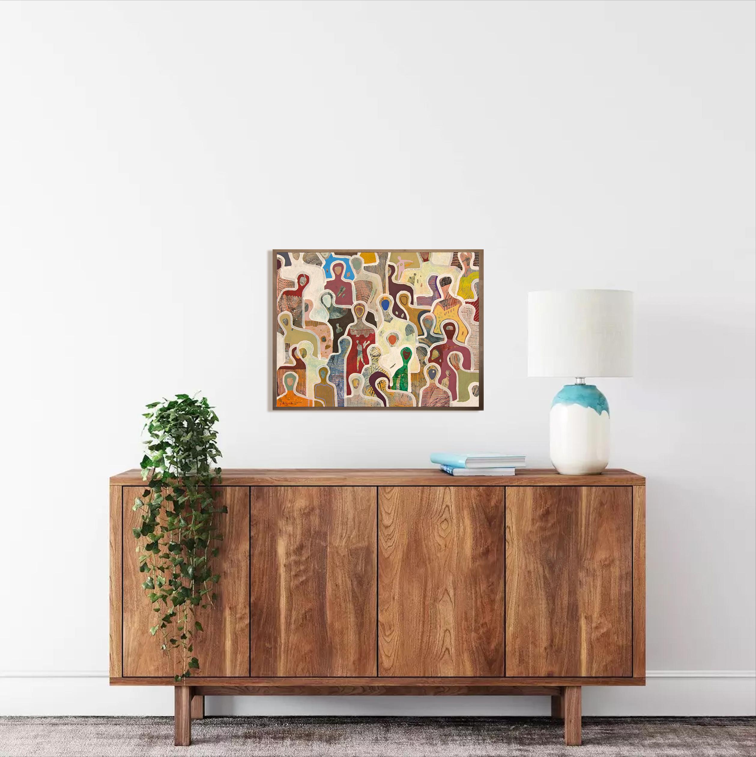 A Song we Share par Gaetan de Seguin Peinture contemporaine figurative en vente 3