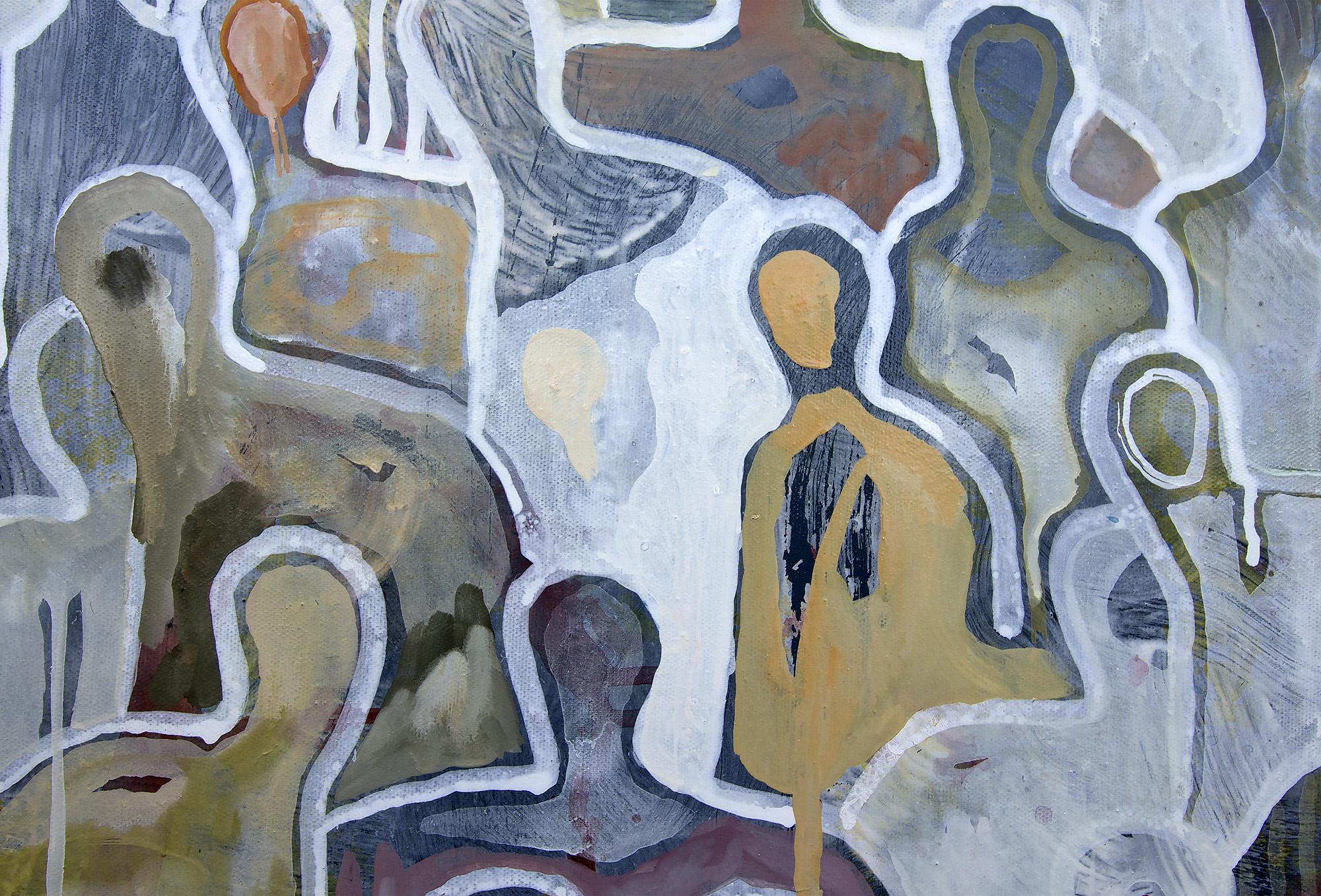 Awakening Together by Gaetan de Seguin Figurative contemporary Painting For Sale 2