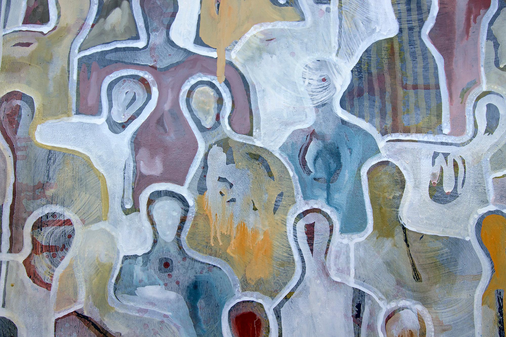 Awakening Together by Gaetan de Seguin Figurative contemporary Painting For Sale 3