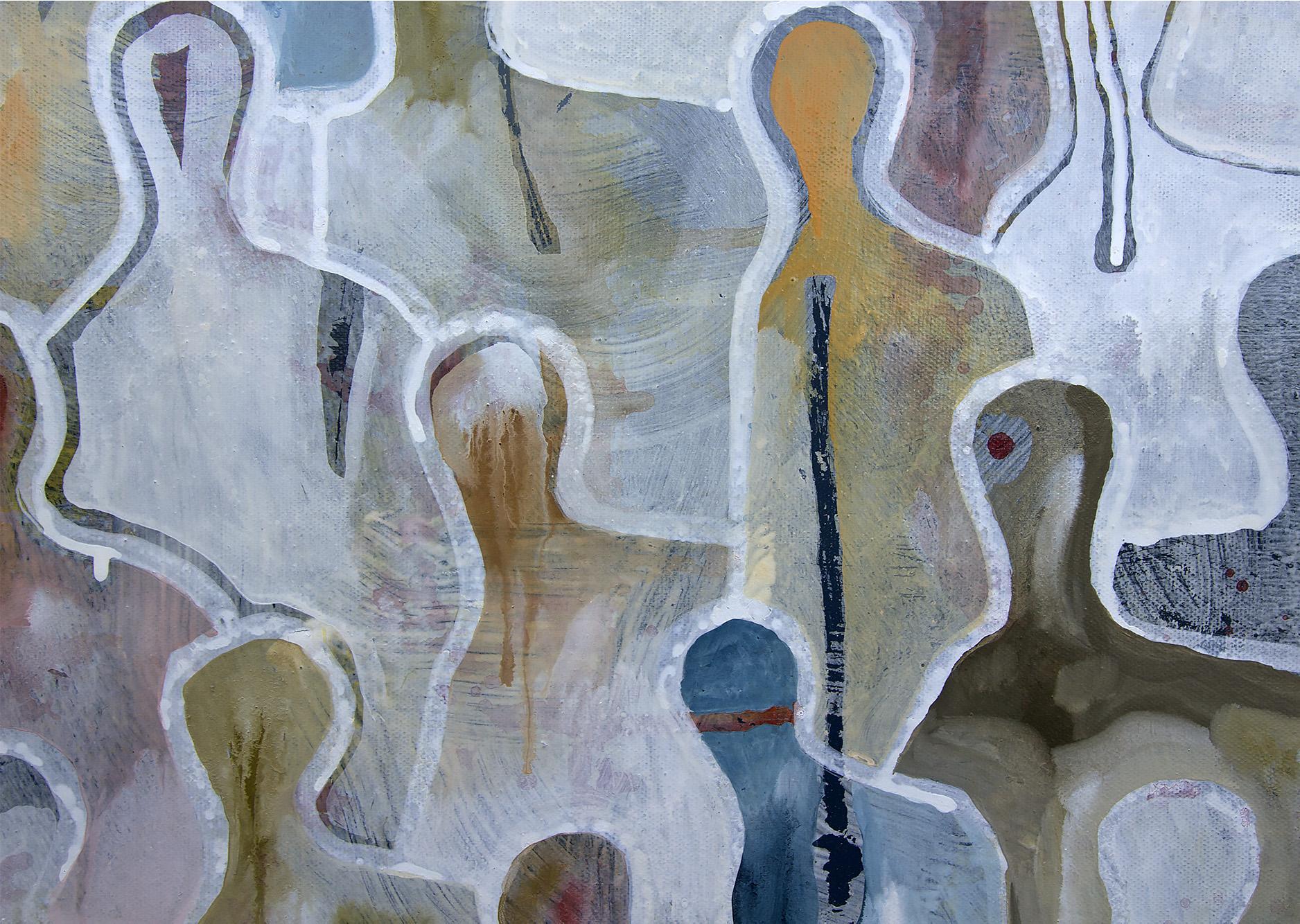 Awakening Together by Gaetan de Seguin Figurative contemporary Painting For Sale 4