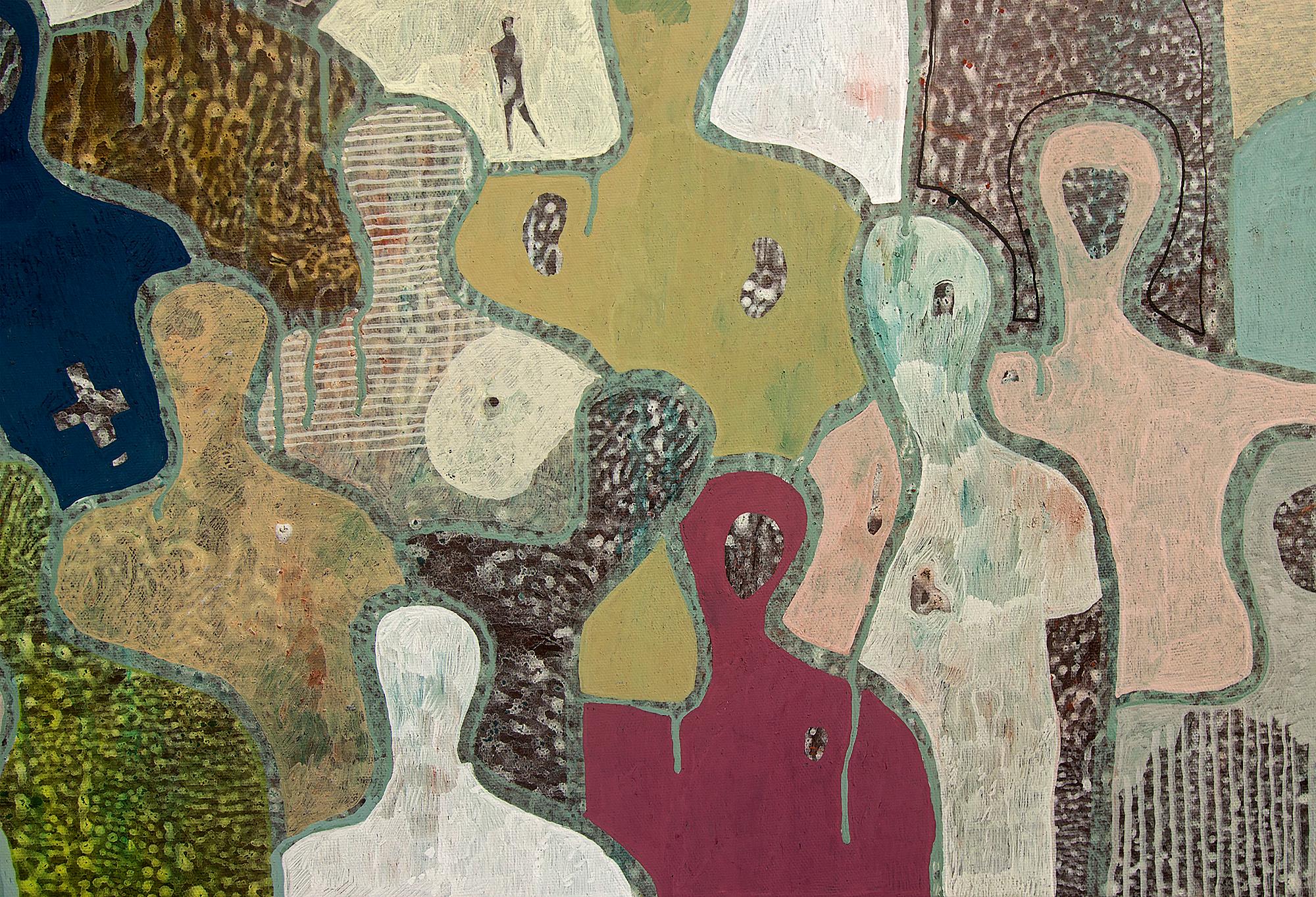 Between Us di G. de Seguin Pittura figurativa contemporanea in vendita 2