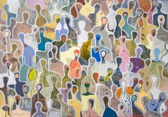 Cherished Moments in Autumn -Gaetan de Seguin - Figurative contemporary Painting