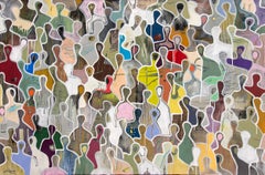 In the Heart of Friendship by Gaetan de Seguin - Contemporary Abstract painting