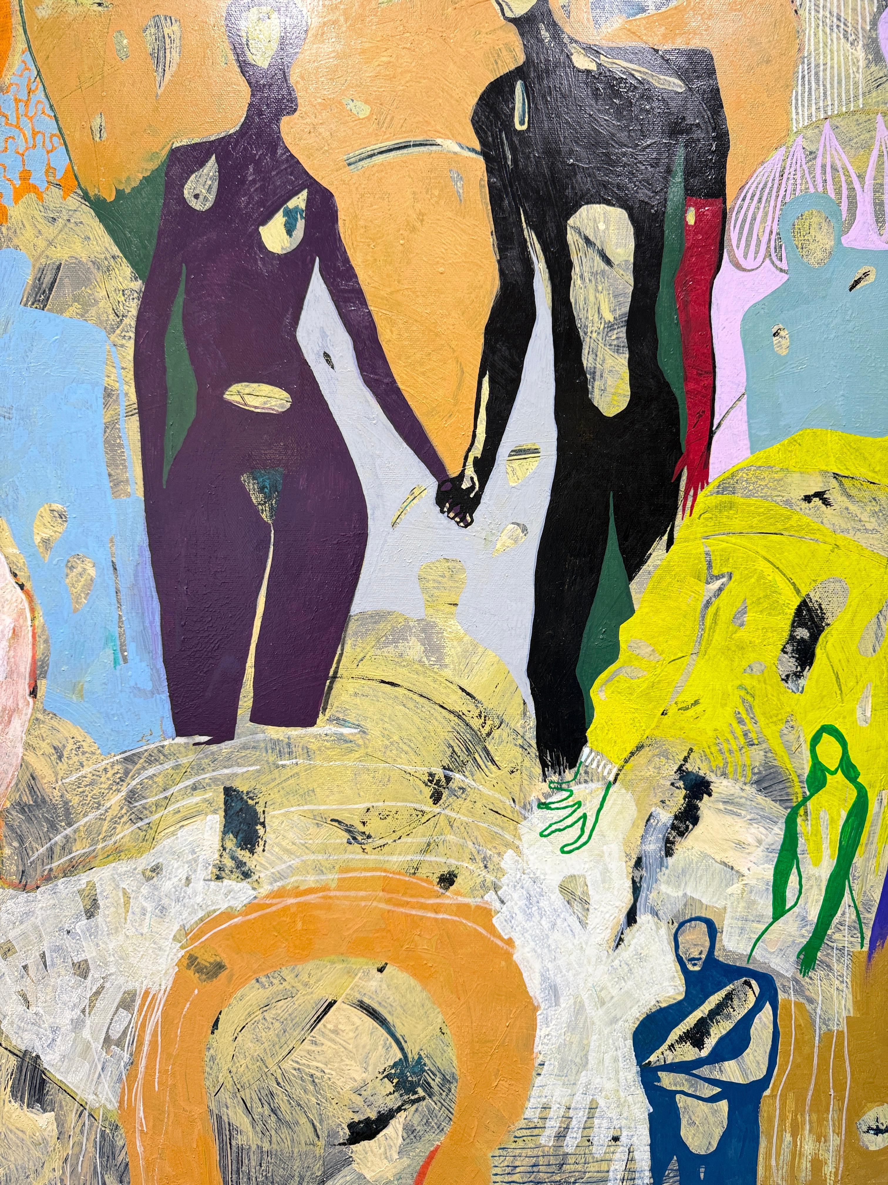 Liebe von Gaetan de Seguin - Zeitgenössische figurative Malerei 15