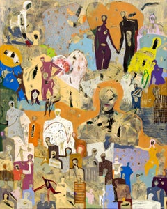 Love by Gaetan de Seguin - Contemporary Figurative painting