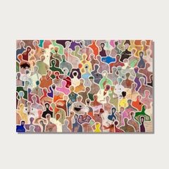 The Beauty of Feminine Bonds Gaetan de Seguin - Figurative contemporary Painting