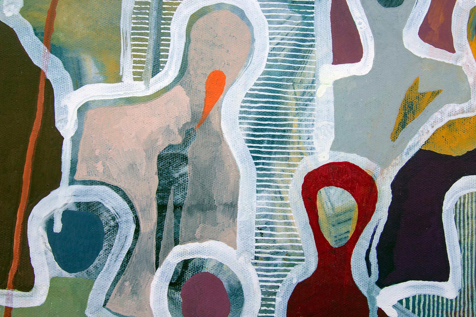 El amor que compartimos de G. de Seguin Pintura figurativa contemporánea en venta 5