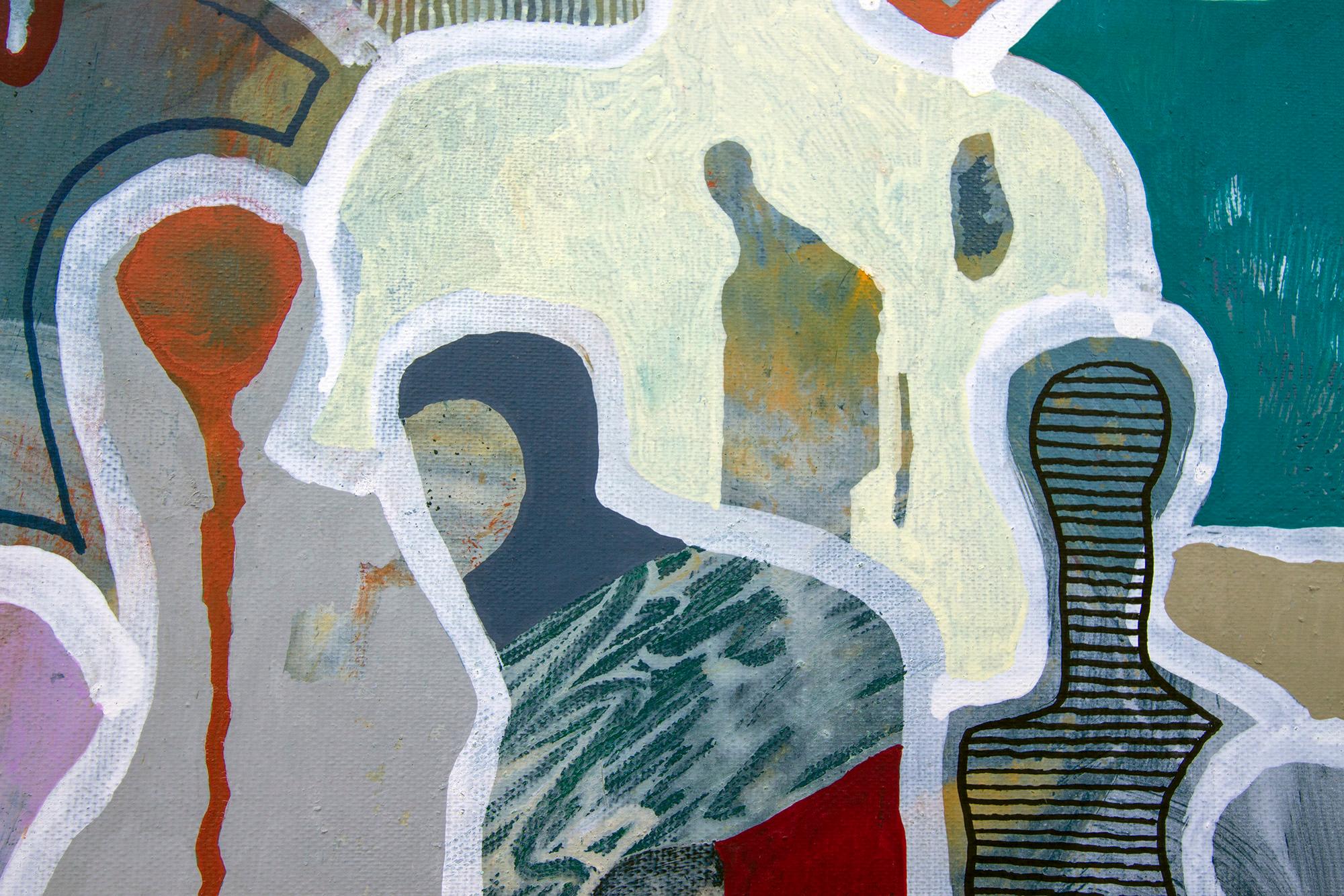El amor que compartimos de G. de Seguin Pintura figurativa contemporánea en venta 6
