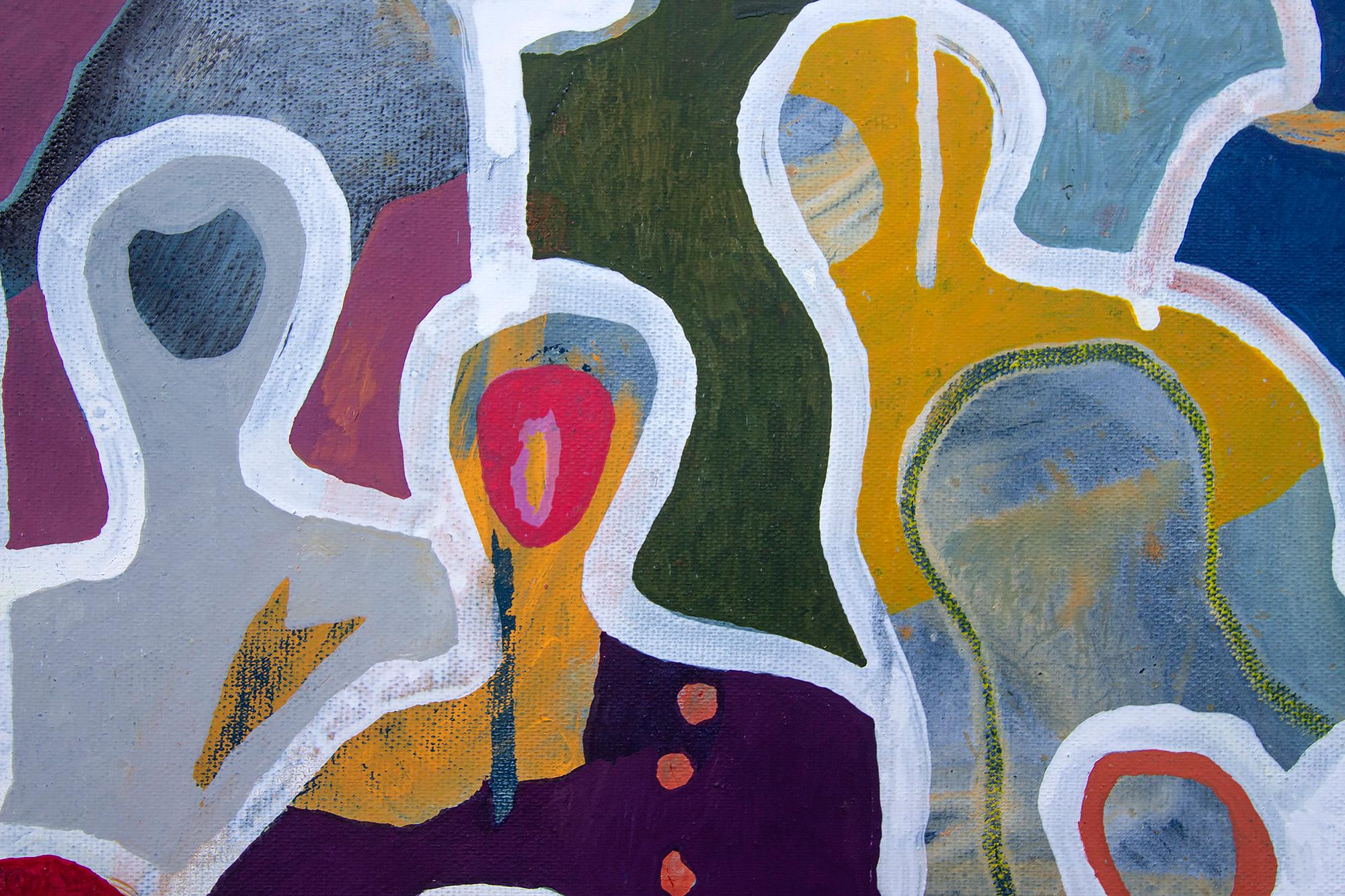 El amor que compartimos de G. de Seguin Pintura figurativa contemporánea en venta 7