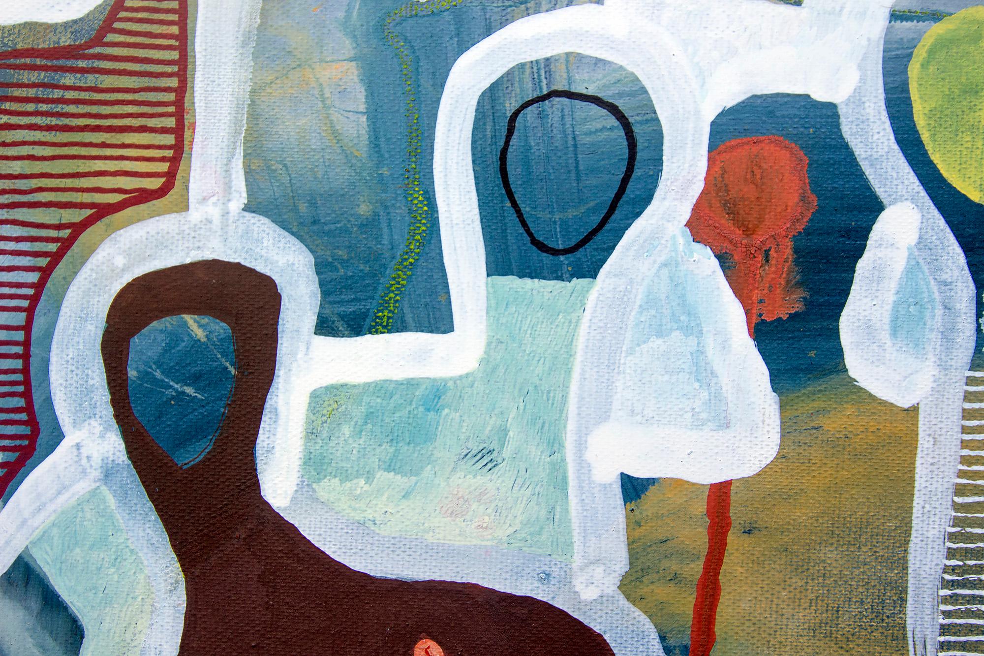 El amor que compartimos de G. de Seguin Pintura figurativa contemporánea en venta 8