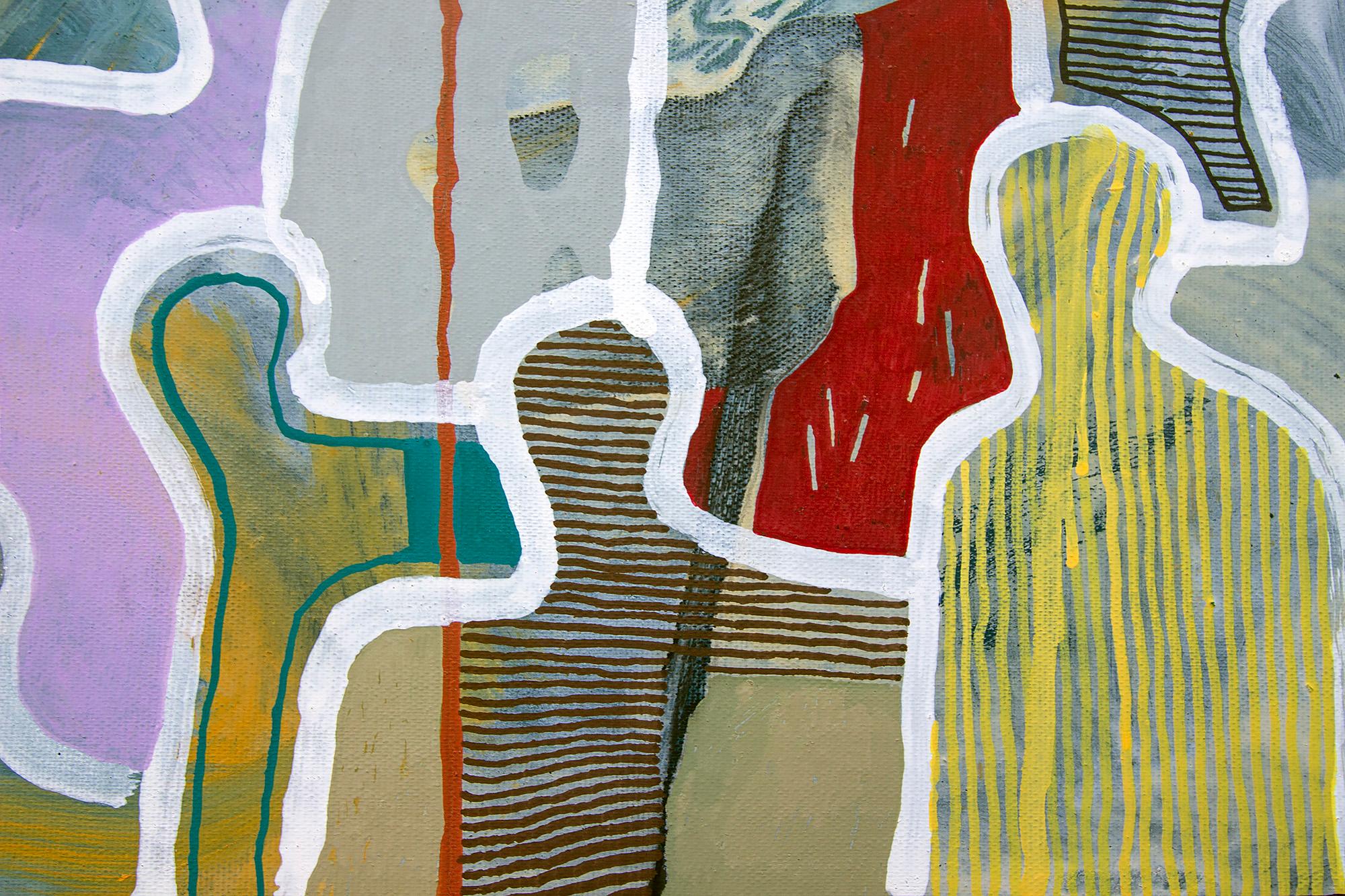 El amor que compartimos de G. de Seguin Pintura figurativa contemporánea en venta 1