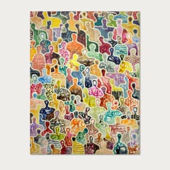 La memoria senza tempo di Noi di Gaetan de Seguin - Pittura contemporanea figurativa