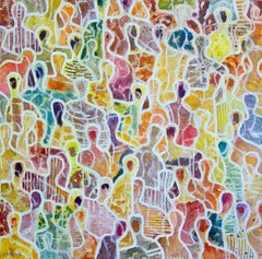 United in the Sunlight by Gaetan de Seguin - Contemporary Abstract painting