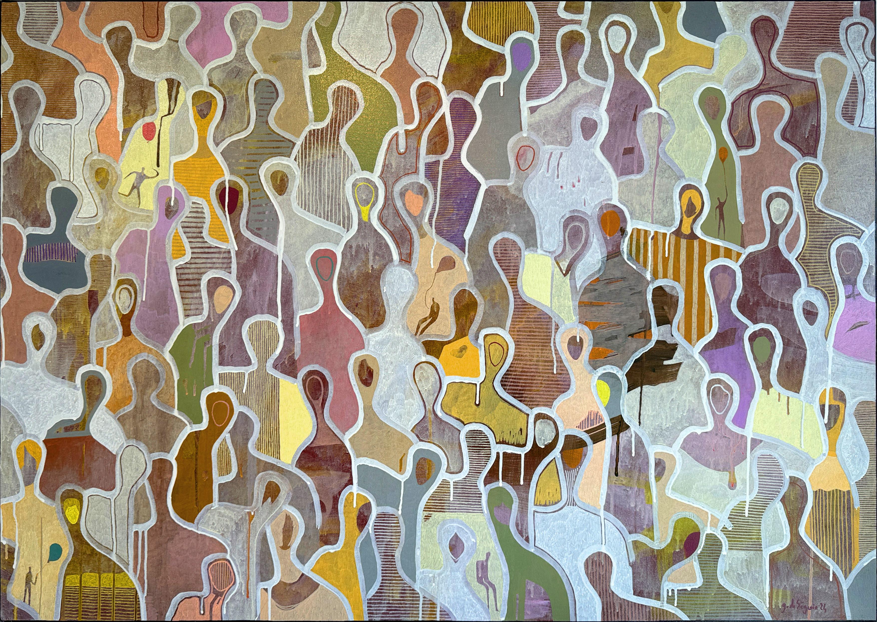 When Love Lingers: Contemporary Figurative Painting, 89x130cm