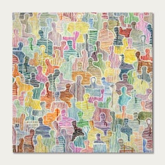 Sussurri di primavera tra noi di Gaetan de Seguin Pittura contemporanea figurativa