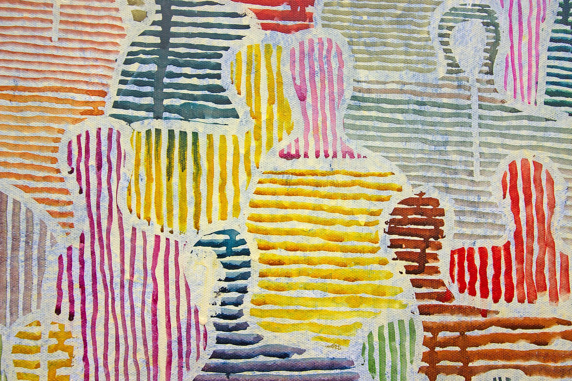 Susurros de primavera entre nosotros de Gaetan de Seguin Pintura figurativa contemporánea en venta 1