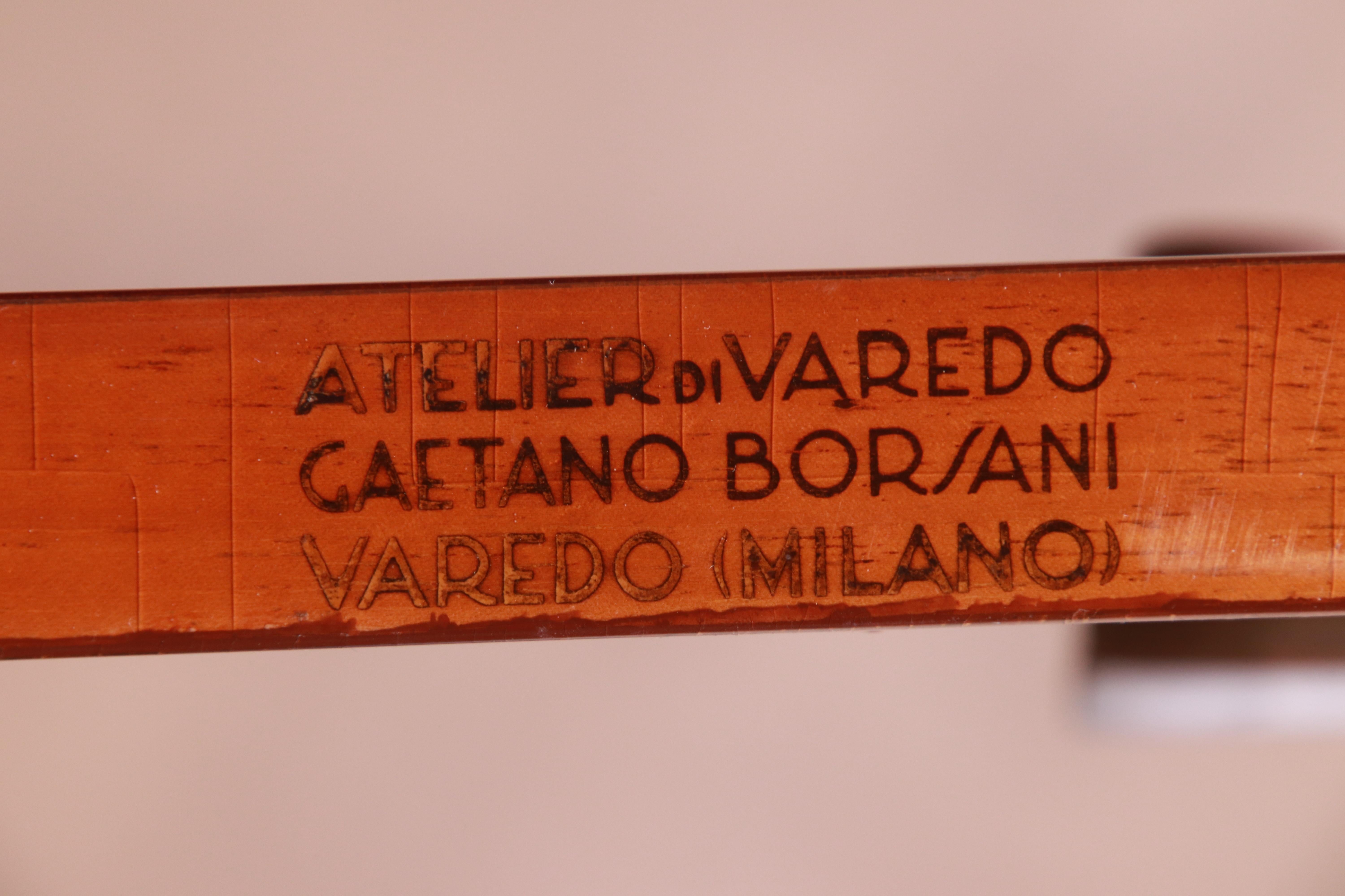 Buffet ou meuble de bar Art Déco italien en bois de rose de Gaetano Borsani, années 1930 en vente 7
