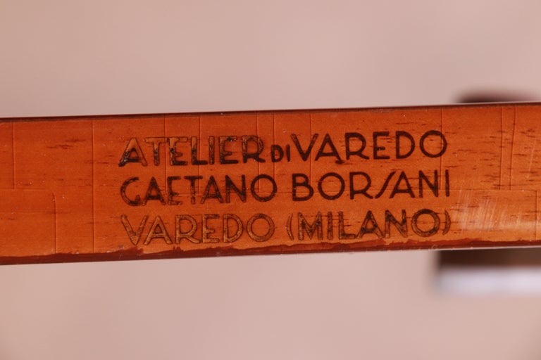 Gaetano Borsani Italian Art Deco Rosewood Sideboard or Bar Cabinet, 1930s For Sale 8