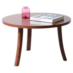Gaetano Borsani Refined coffee table with saber-shaped legs