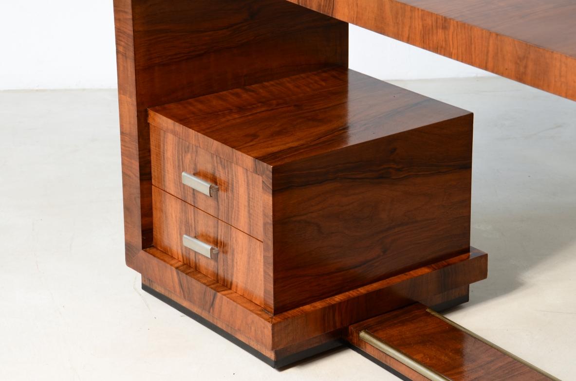 20th Century Gaetano Borsani Varedo  Elegant writing desk in Italian Rationalist Style