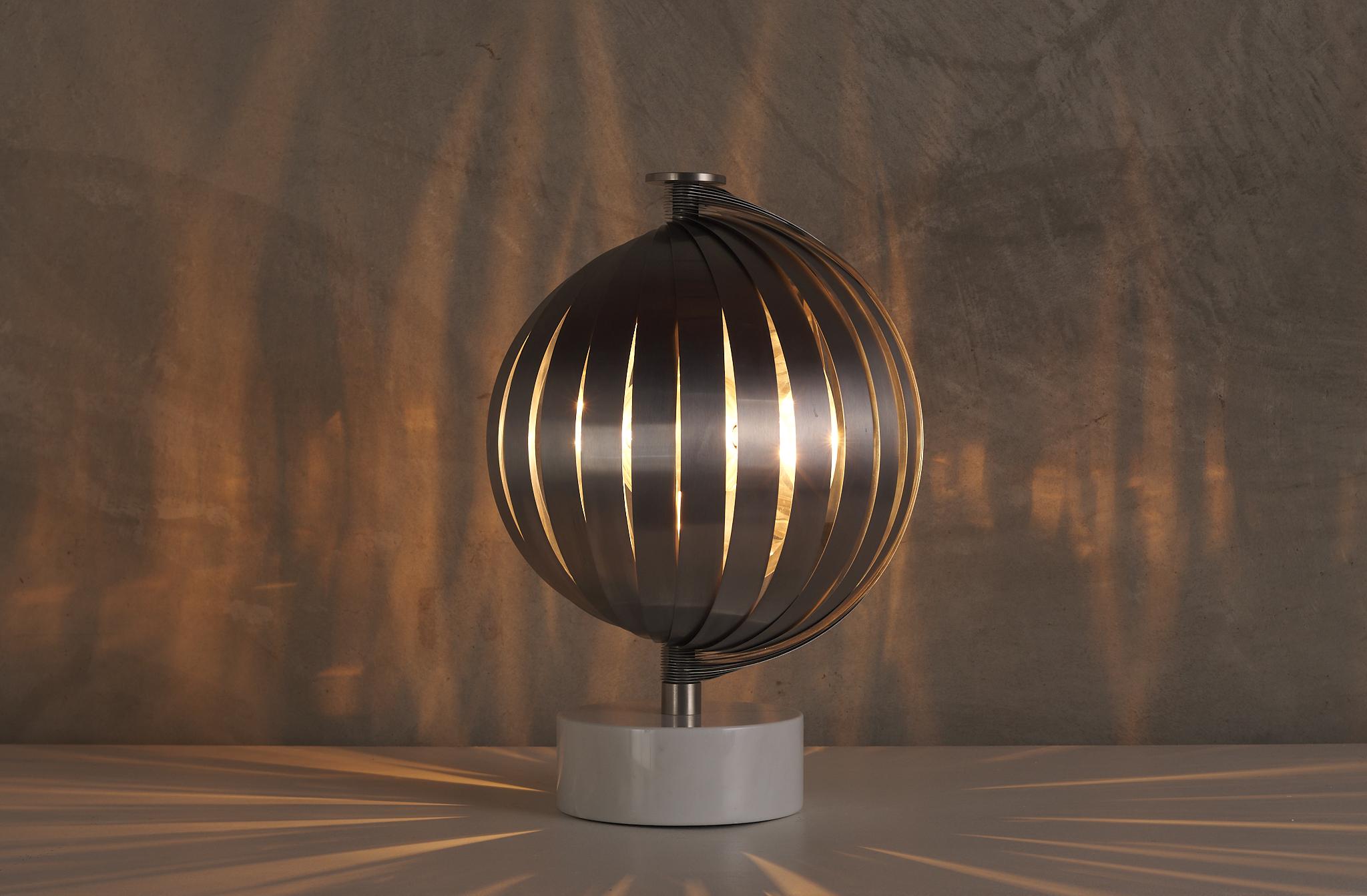 Gaetano Missaglia Table Lamp In Good Condition For Sale In Los Angeles, CA