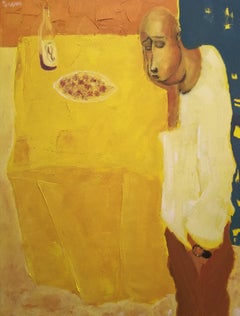 La Cena, Painting, Oil on Canvas