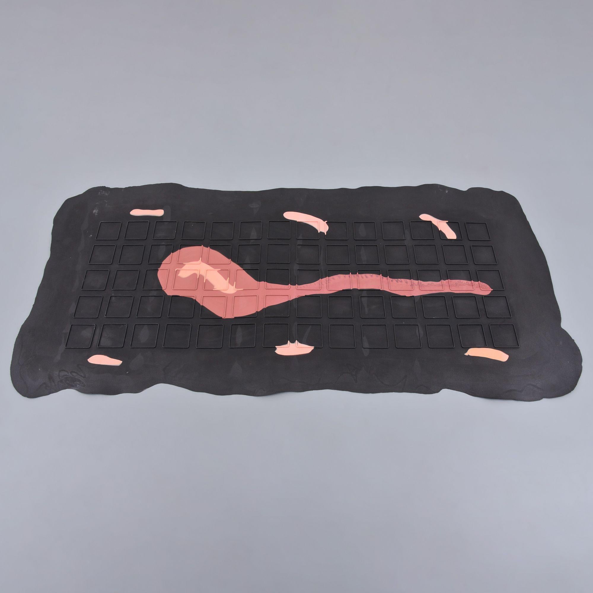 Rara tovaglia / opera d'arte di Gaetano Pesce NOBODY'S, 81 