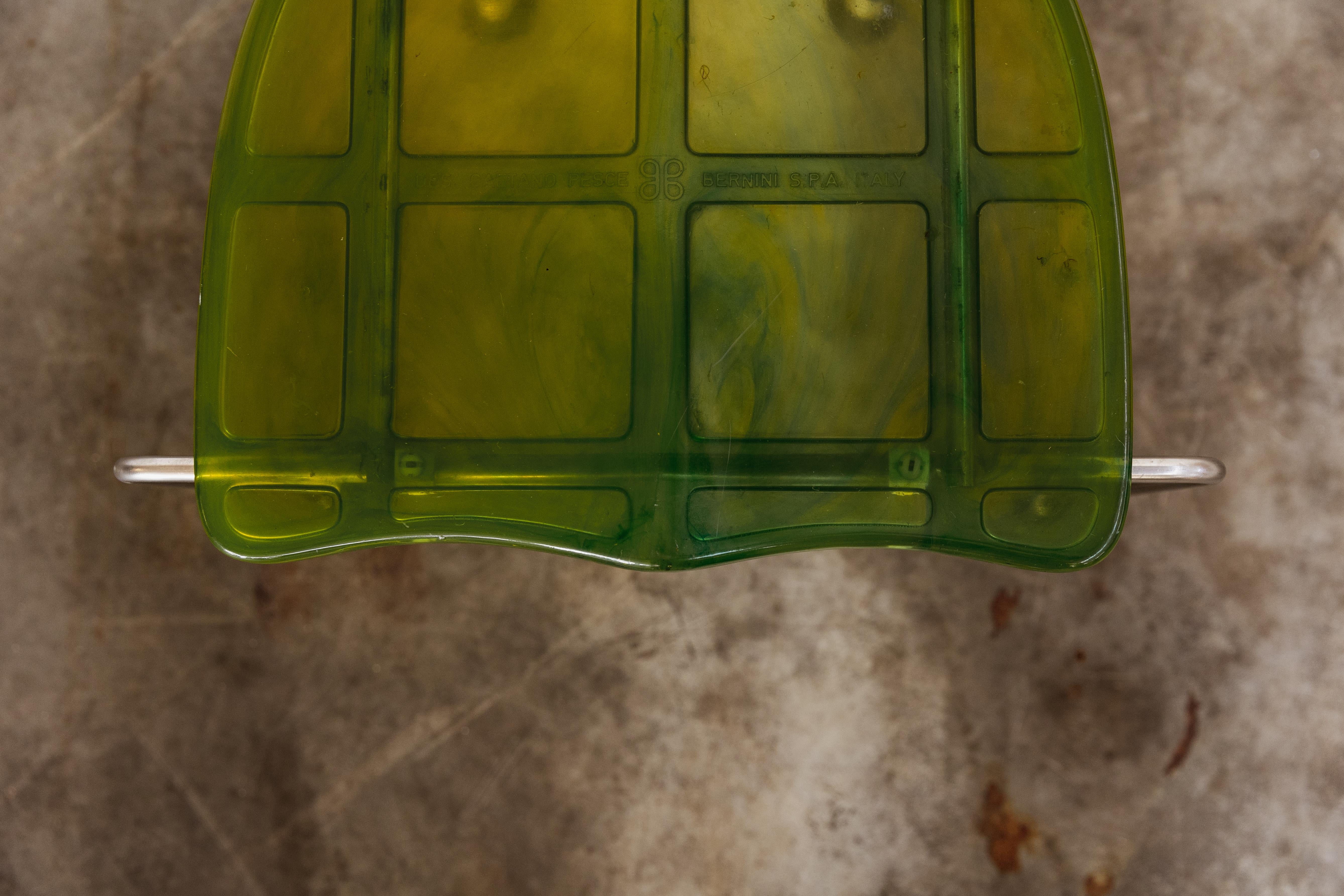 Steel Gaetano Pesce “543 Broadway” Chair for Bernini, 1993 For Sale