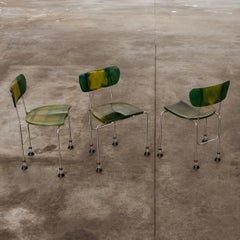 Gaetano Pesce “543 Broadway” Chairs for Bernini, 1993, Set of 3