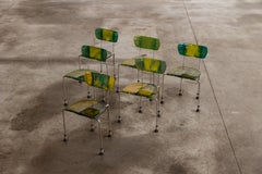 Gaetano Pesce “543 Broadway” Chairs for Bernini, 1993, Set of 6
