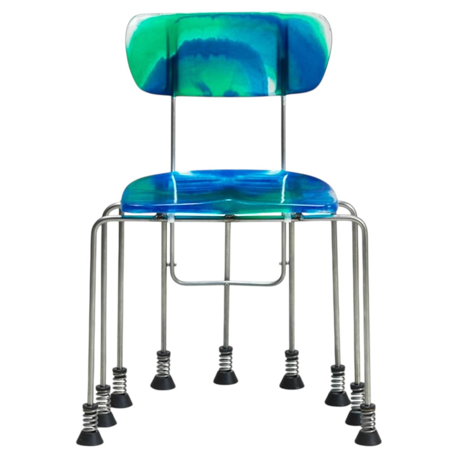 Gaetano Pesce 543 Broadway Nine-Legged Resin Chair for Meritalia Limited Edition