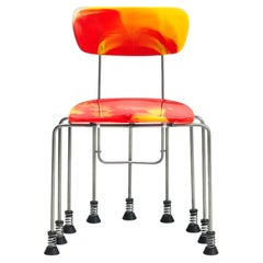 Gaetano Pesce, sedia in resina a nove gambe “543 Broadway” per Meritalia, edizione limitata