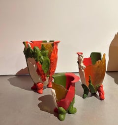 Gaetano Pesce A set of 3 "Amazonia" Vases