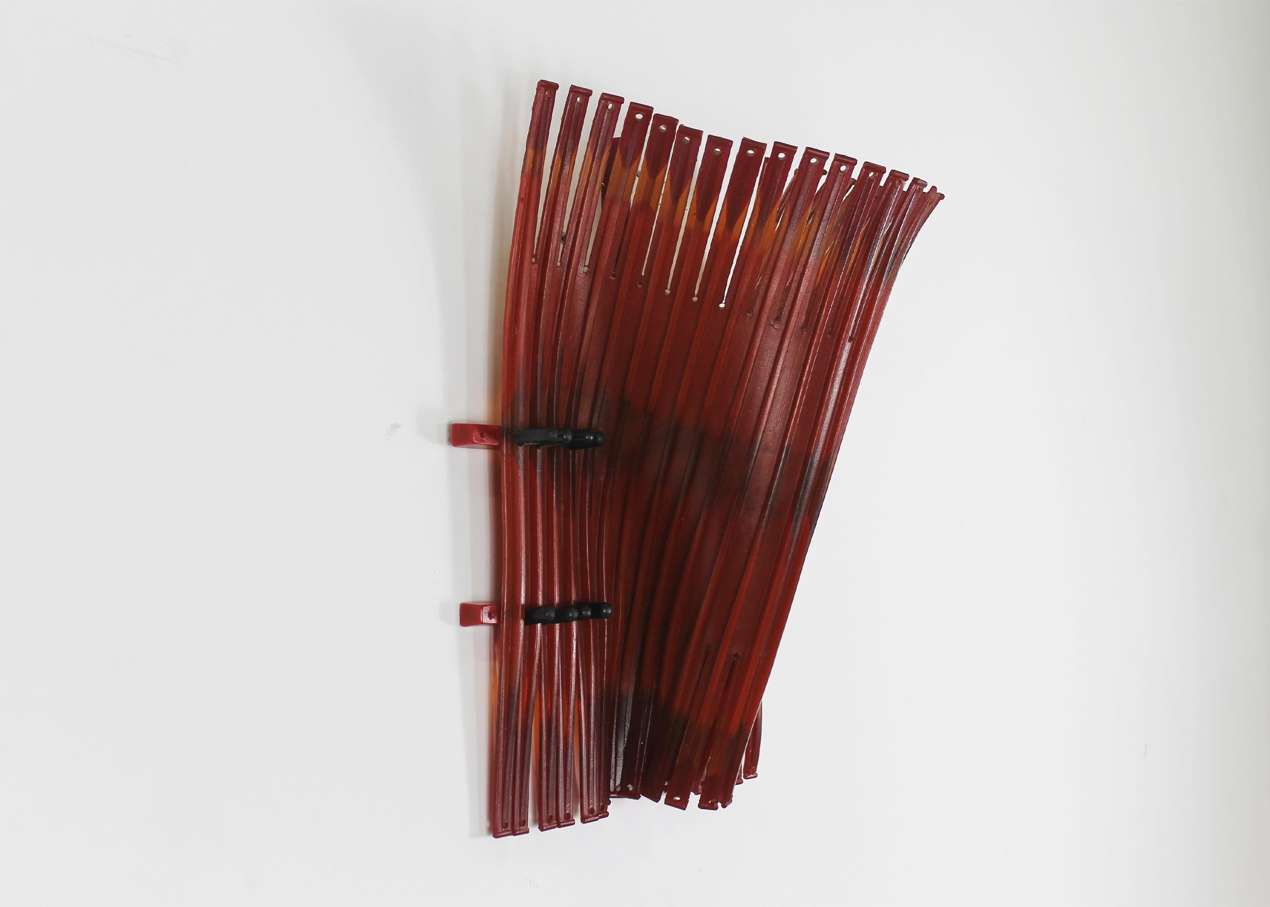 Other Gaetano Pesce Alda Wall Lamp in Rubber and Steel Rod 2004 For Sale