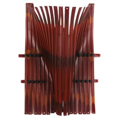 Gaetano Pesce Alda Wall Lamp in Rubber and Steel Rod 2004