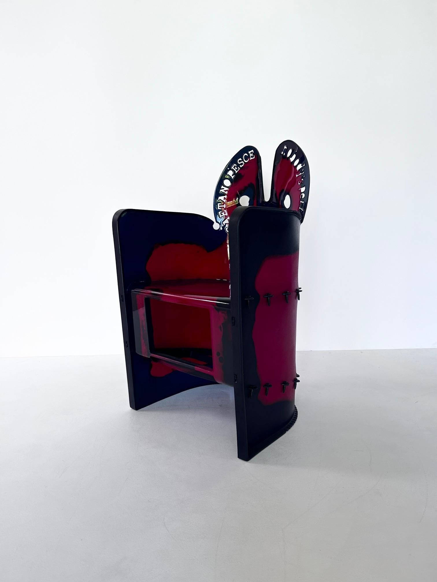 Gaetano Pesce armchair - Nobody's Perfect - Collection , Zerodisegno, 2000's 7