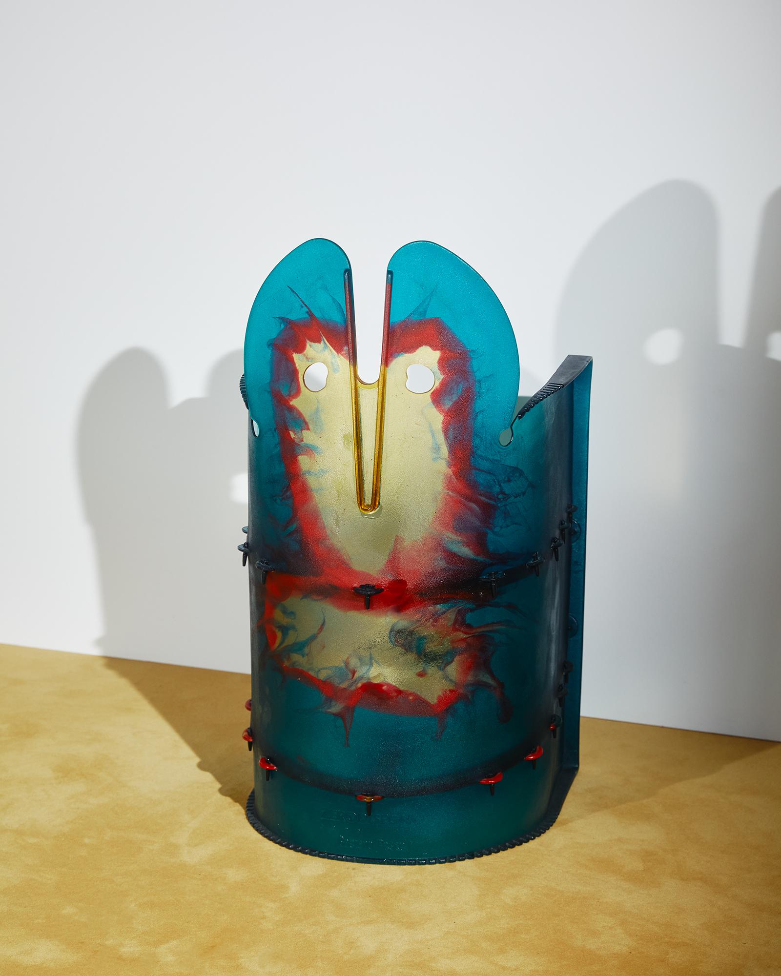 
Nobody's perfect chair by Gaetano Pesce, Zerodisegno / Italy, 2003

Mark: Zerodisegno / Gaetano Pesce, 2003
Signed and dated 19 05 03
UNIQUE PIECE.