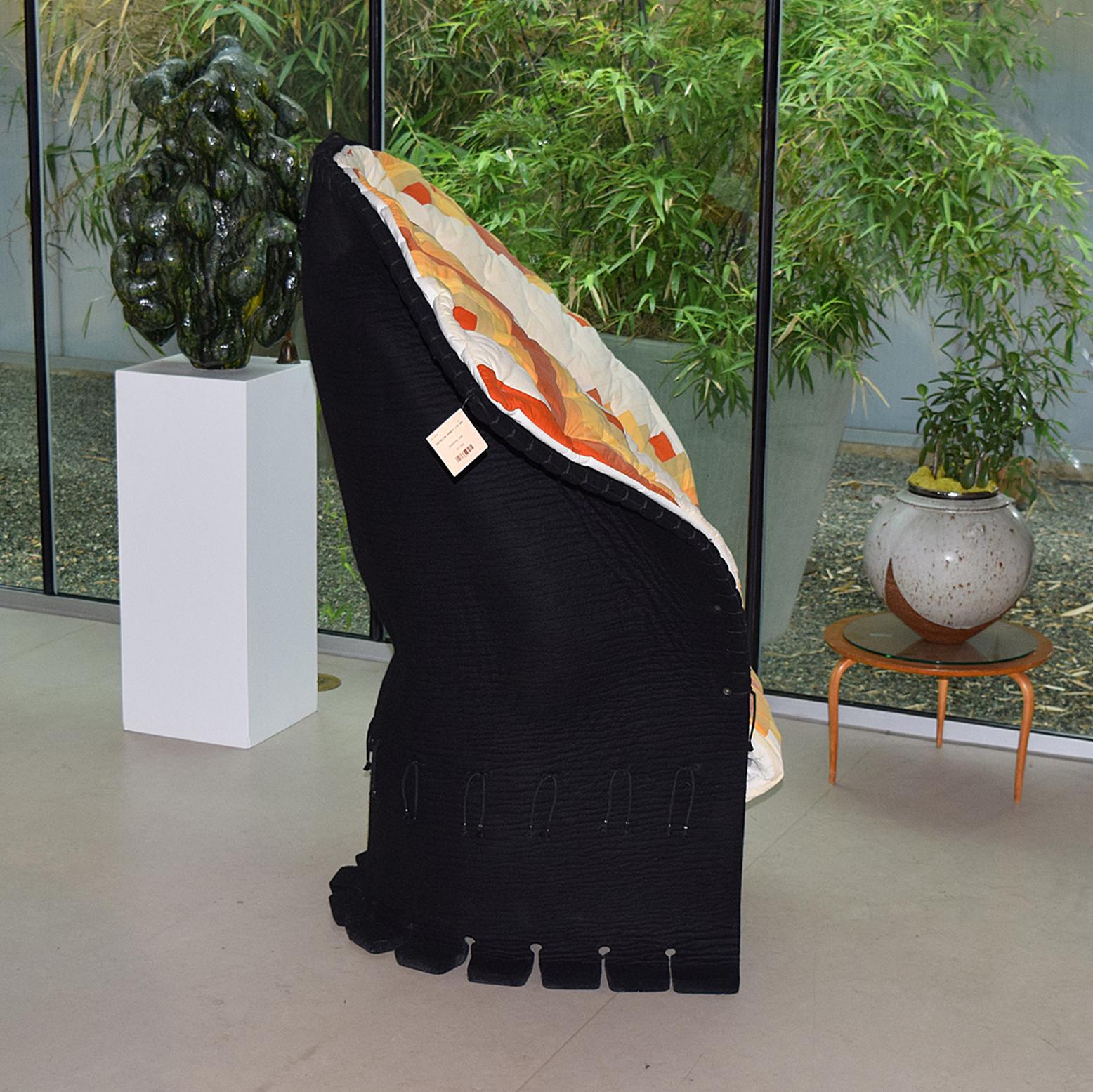 Modern Gaetano Pesce /Calvin Klein Feltri Chair Limited Edition, 2018