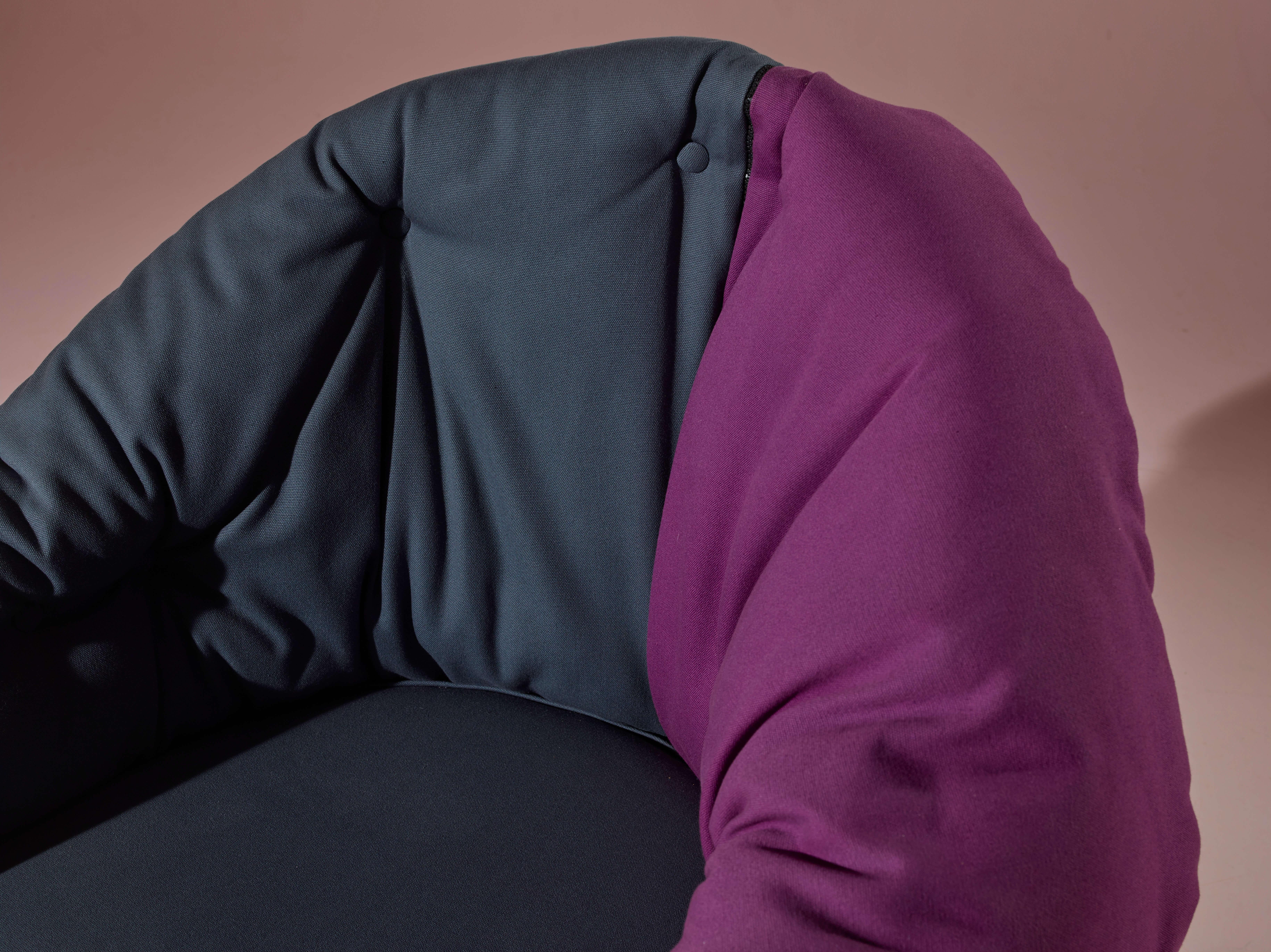 Gaetano Pesce carbon fiber and fabric 