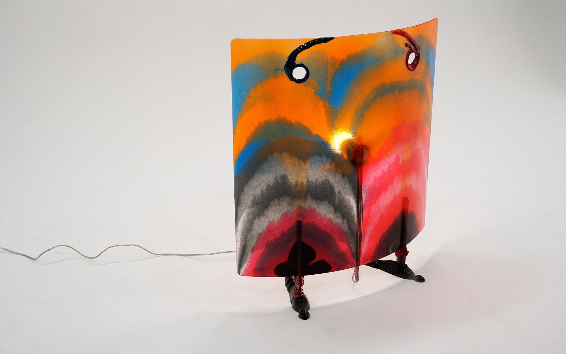 Post-Modern Gaetano Pesce Chador Table Lamp From The Open Sky Series For Sale