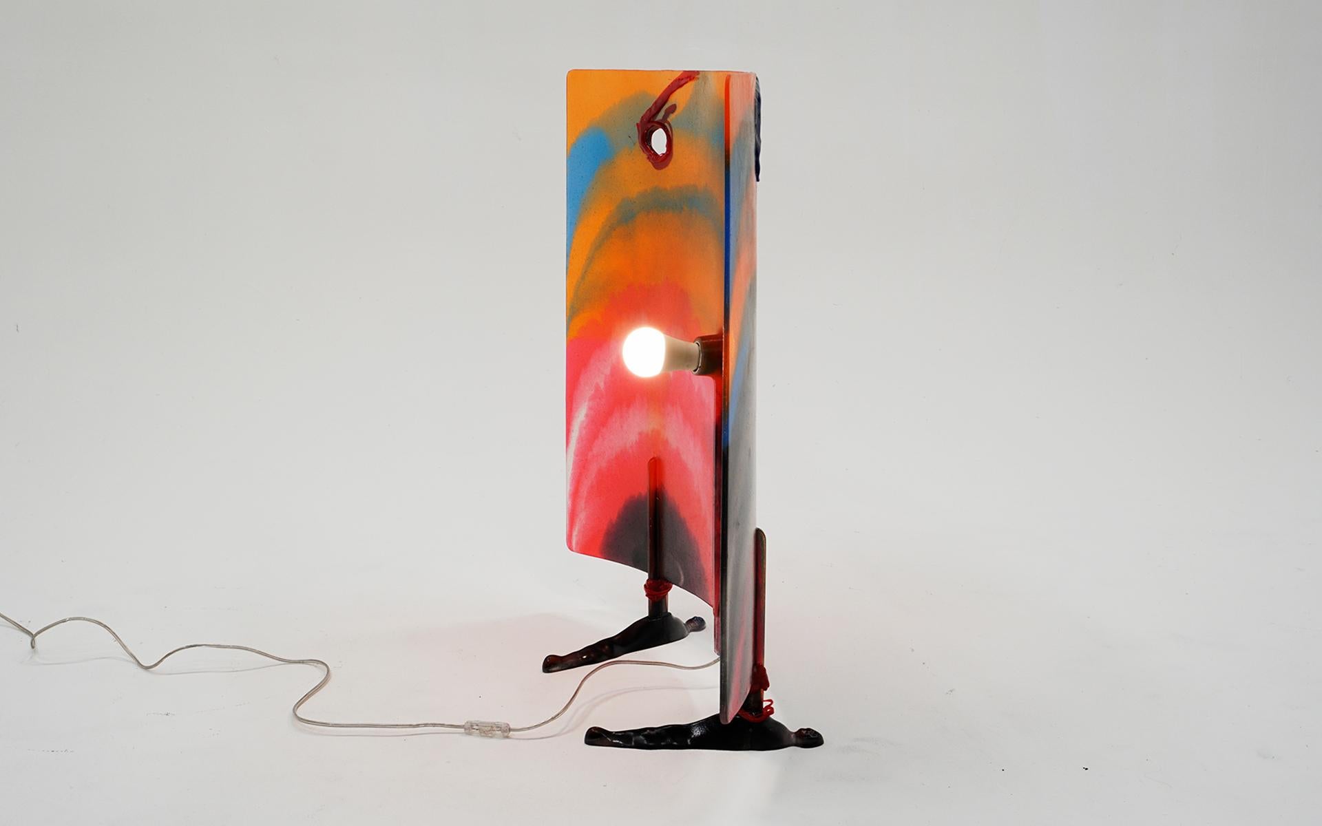 Post-Modern Gaetano Pesce Chador Table Lamp From The Open Sky Series For Sale