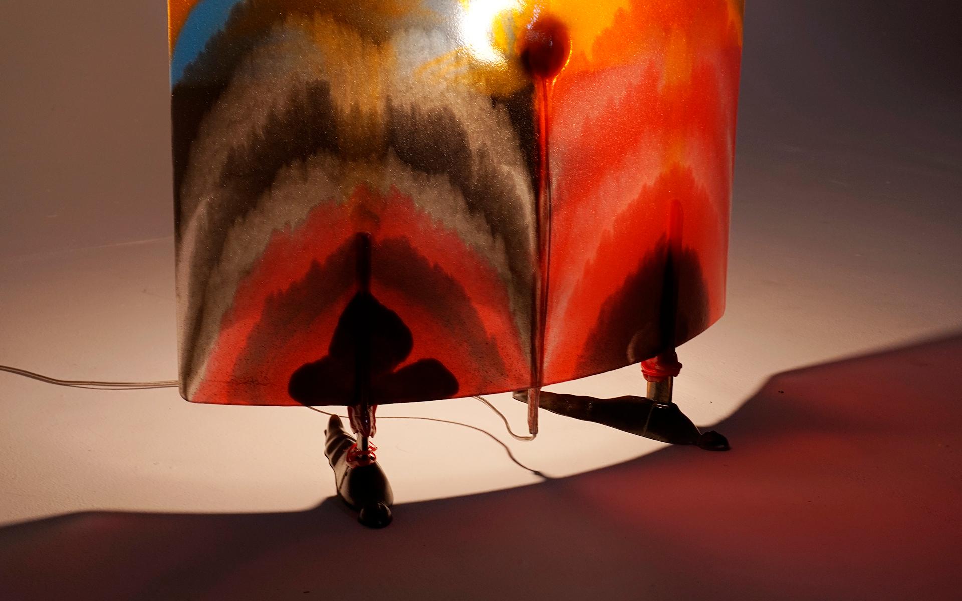 Gaetano Pesce Chador Table Lamp From The Open Sky Series For Sale 1