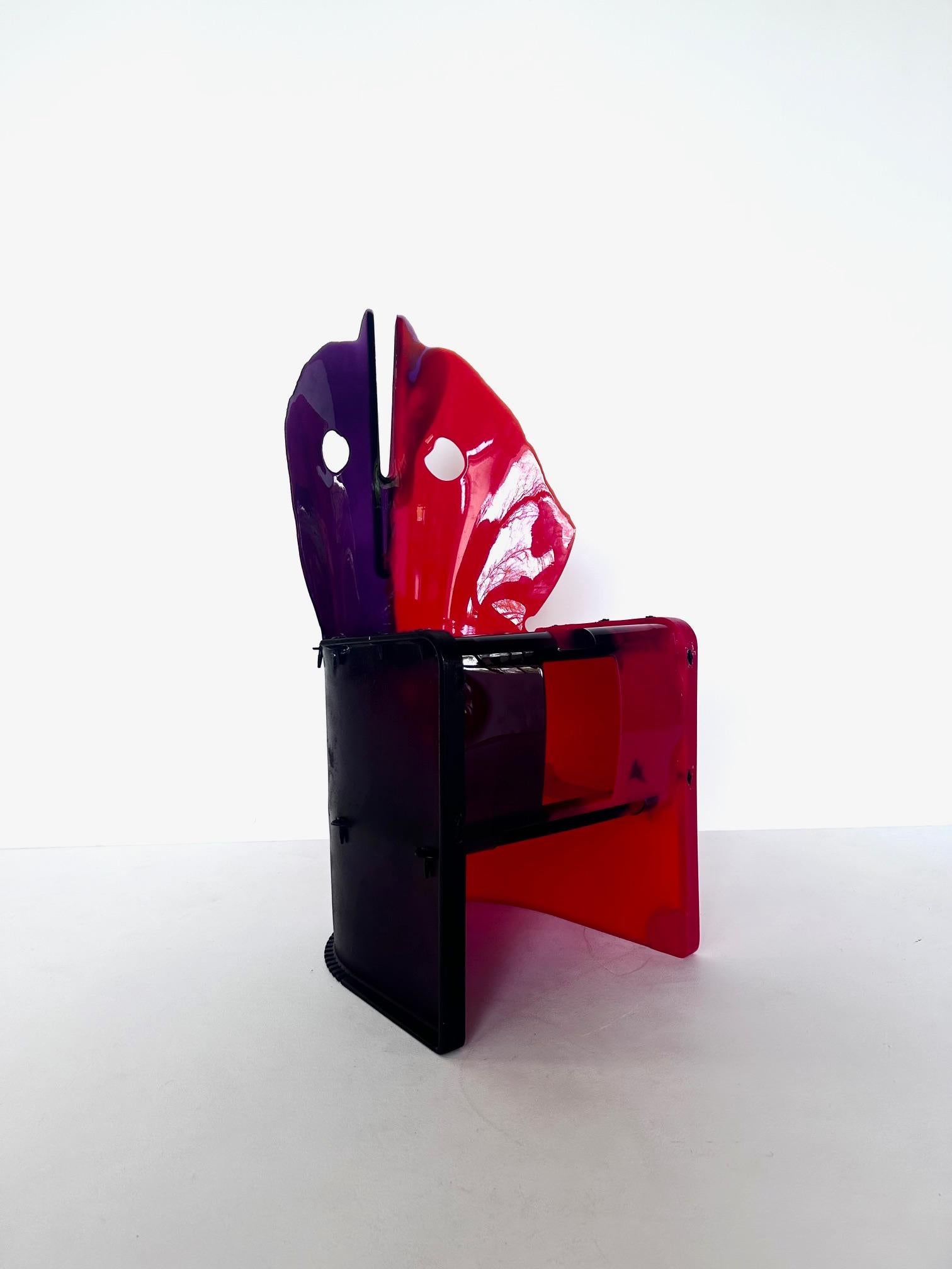 Resin Gaetano Pesce Chair - Nobody's Perfect - Collection , Zerodisegno, 2003 For Sale