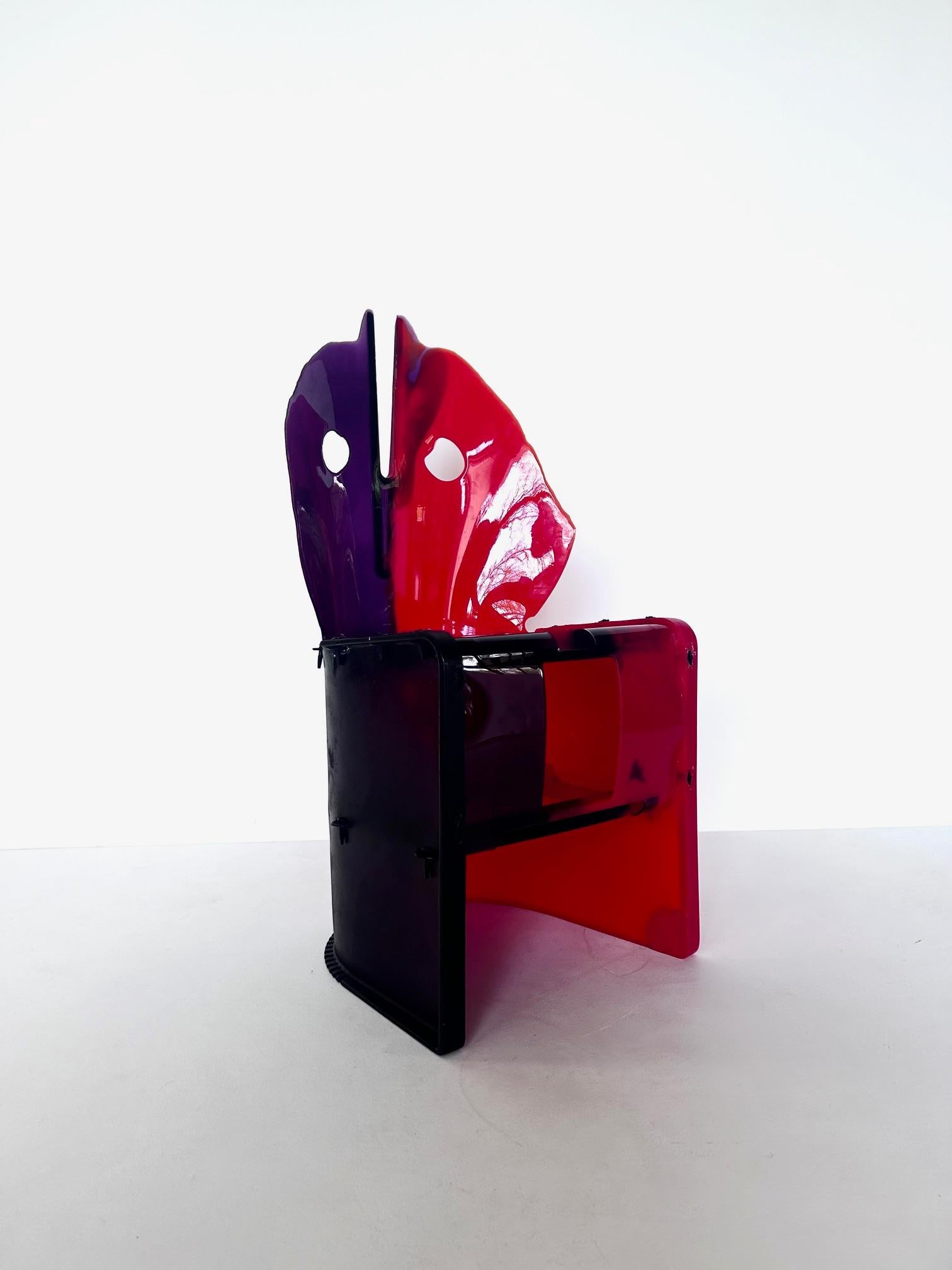 Contemporary Gaetano Pesce chair - Nobody's Perfect - Collection , Zerodisegno For Sale