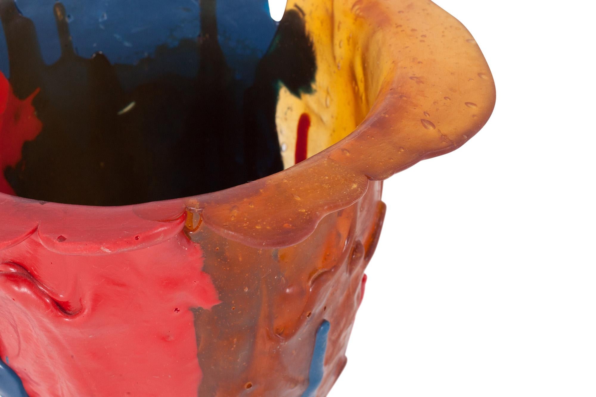 Gaetano Pesce Colourful Resin Vase, 1996 In Good Condition In Antwerp, BE
