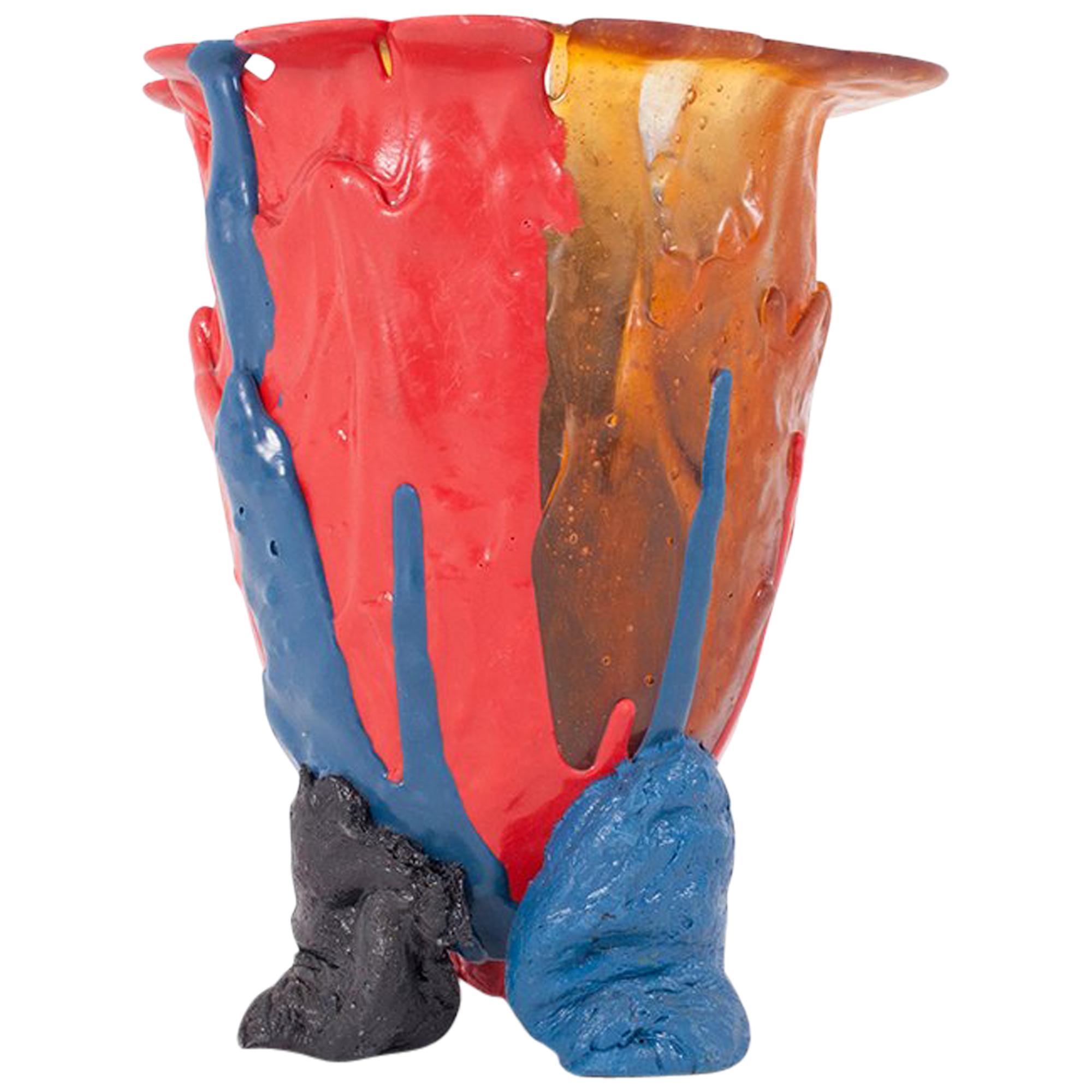 Gaetano Pesce Colourful Resin Vase, 1996
