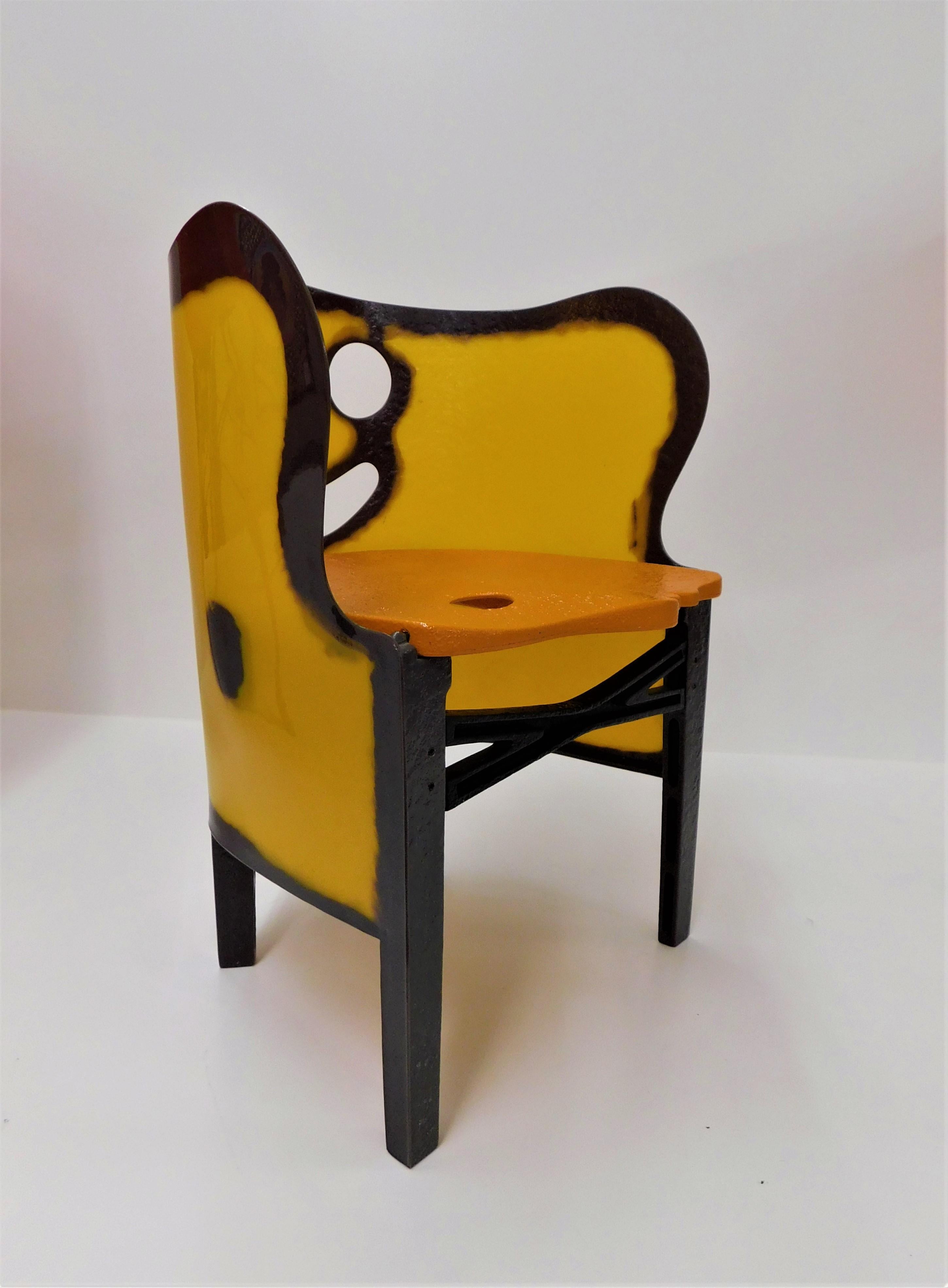 Gaetano Pesce Crosby Childs Chair Fish Design, New York In Good Condition In Hamilton, Ontario